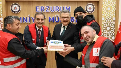 Türk Kızılay Erzurum Engelliler Meclisi, Polis Haftası kutlamaları çerçevesinde, Gürcükapı