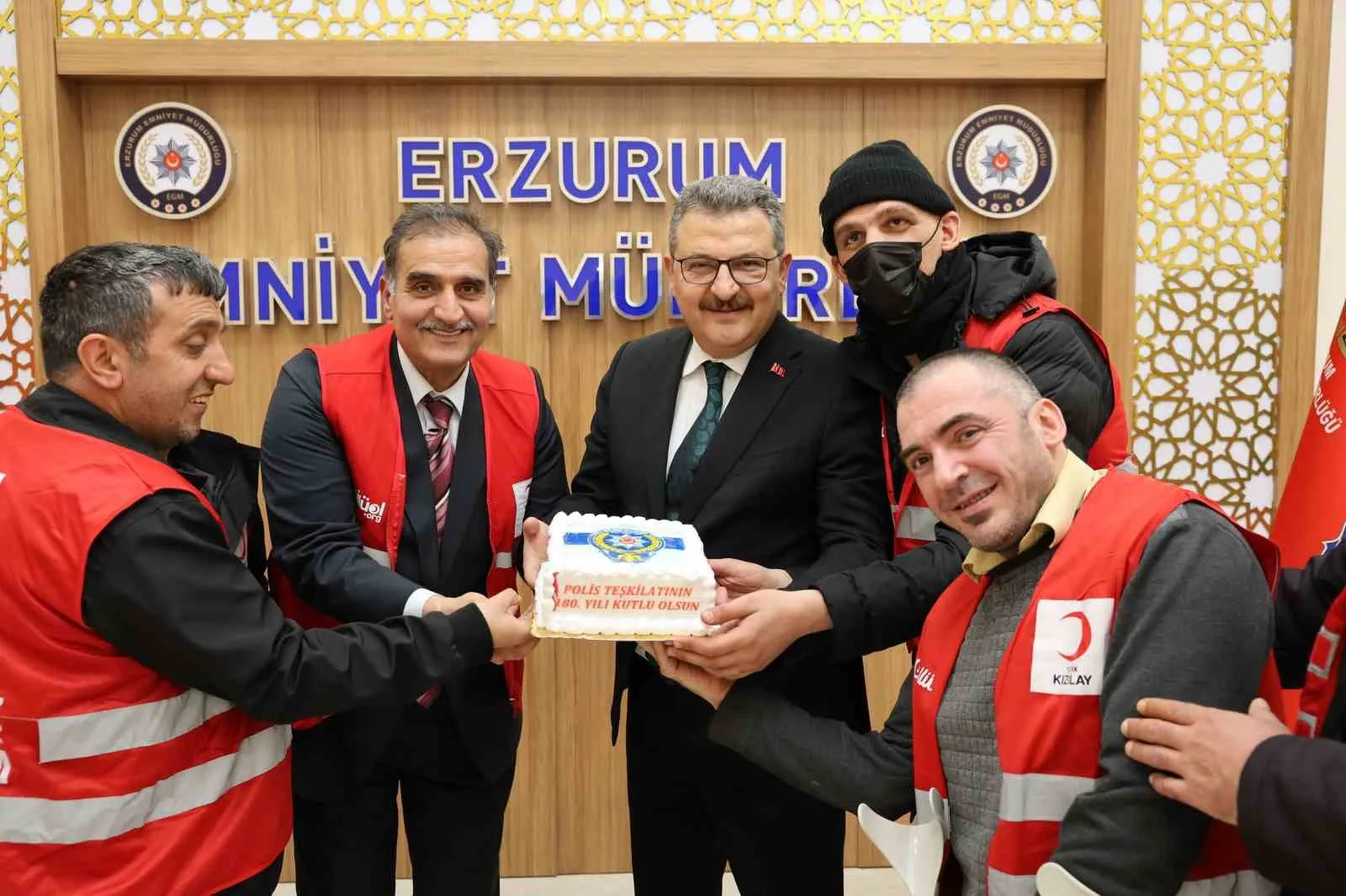 Türk Kızılay Erzurum Engelliler Meclisi, Polis Haftası kutlamaları çerçevesinde, Gürcükapı