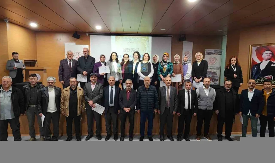 Erzurum'da "Kütüphane Haftası" sebebiyle düzenlenen etkinlikler, İsmail Saib Sencer İl