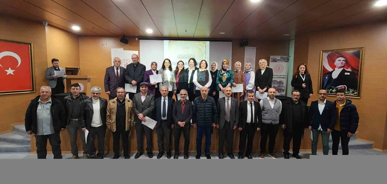 Erzurum'da "Kütüphane Haftası" sebebiyle düzenlenen etkinlikler, İsmail Saib Sencer İl