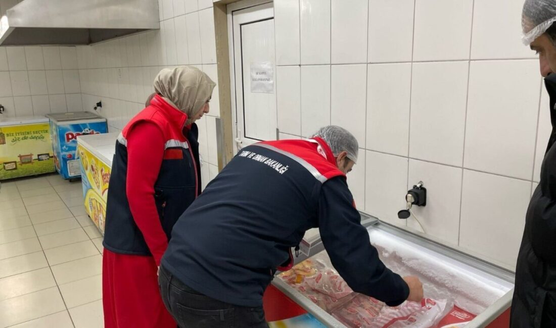 Erzurum’da yem, gıda ve gıda ile temas eden madde, malzeme