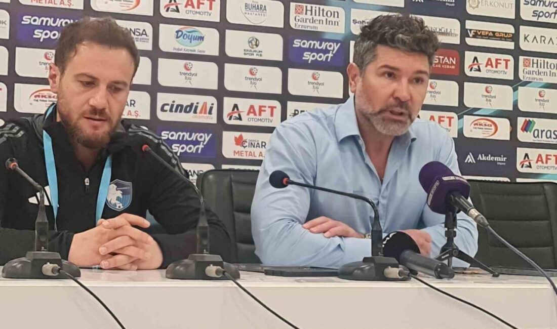 Trendyol 1. Lig’in 35. haftasında oynanan Erzurumspor FK-İstanbulspor maçının ardından