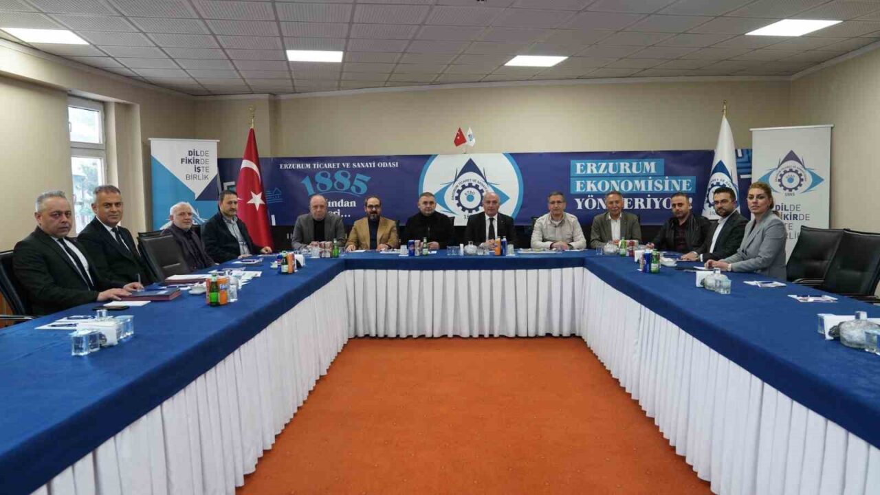 Erzurum Ticaret ve Sanayi Odası (ETSO) Nisan ayının 4. yönetim