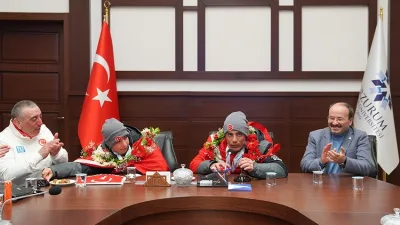 Erzurum Teknik Üniversitesi'nden OTİZM'li Milli Sporcular Aliye Zeynep ve Muhsin