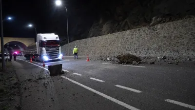 Gümüşhane'de Hacıemin-2 ve Hacıemin-3 tünelleri çevresinde meydana gelen heyelanlar sonucu