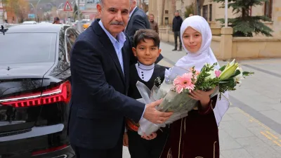 İçişleri Bakan Yardımcısı Mehmet Aktaş, Bayburt Valiliği'ni ziyaret ederek Vali