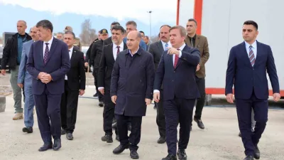 İçişleri Bakan Yardımcısı Mehmet Aktaş, Erzincan'da hayvanların refahı için yapılan