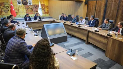 Erzincan Valisi Hamza Aydoğdu başkanlığında düzenlenen "İl Hayvanları Koruma Kurulu