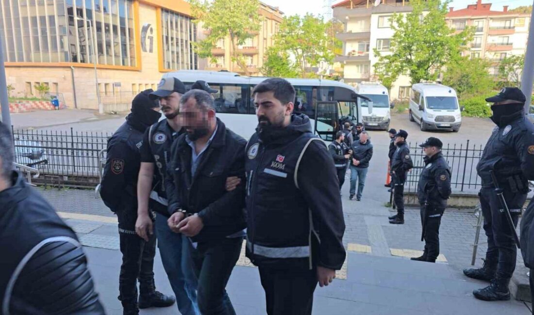 Zonguldak’ın Karadeniz Ereğli ilçesinde silah kaçakçılığına yönelik düzenlenen operasyonda gözaltına