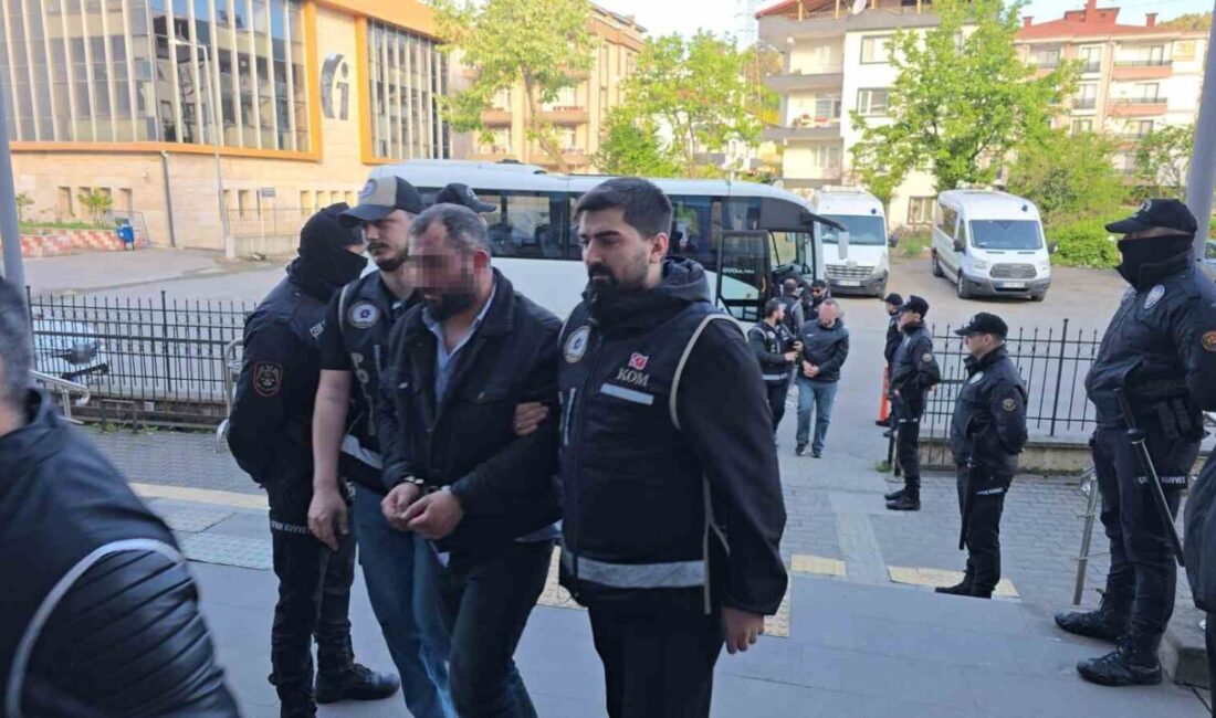 Zonguldak’ın Karadeniz Ereğli ilçesinde silah kaçakçılığına yönelik düzenlenen operasyonda gözaltına