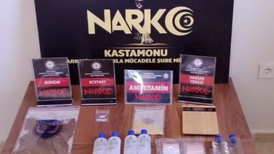 Kastamonu’da polis ekipleri tarafından düzenlenen uyuşturucu operasyonunda 1 kişi gözaltına