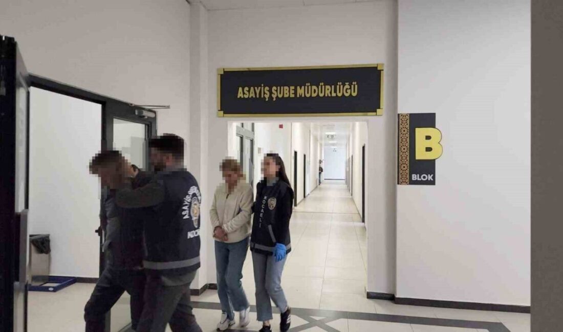 Kocaeli’nin Körfez ilçesinde ikametten altın çalan 2 şüpheli düzenlenen operasyonla