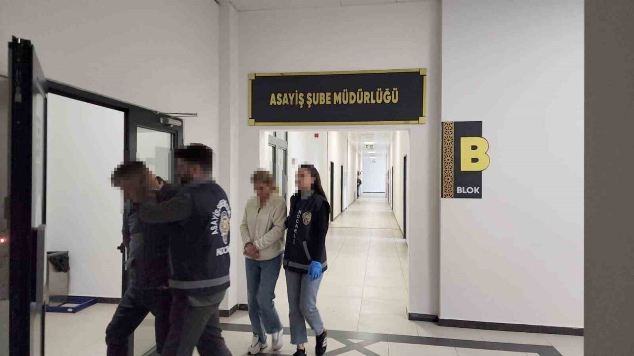 Kocaeli’nin Körfez ilçesinde ikametten altın çalan 2 şüpheli düzenlenen operasyonla