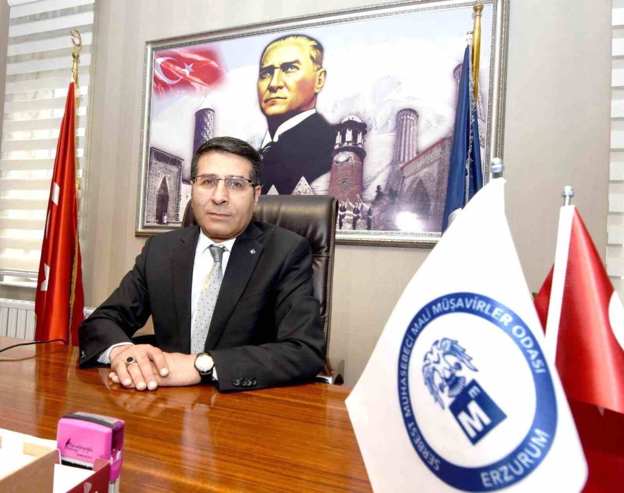 Erzurum Serbest Muhasebeciler ve Mali Müşavirler Odası Başkanı Mesrur Köseoğlu,