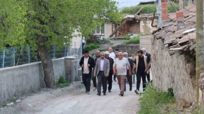 Erzurum’un Oltu ilçesine bağlı Ayvalı Mahallesi sakinleri, biriken sorunlarını köyü