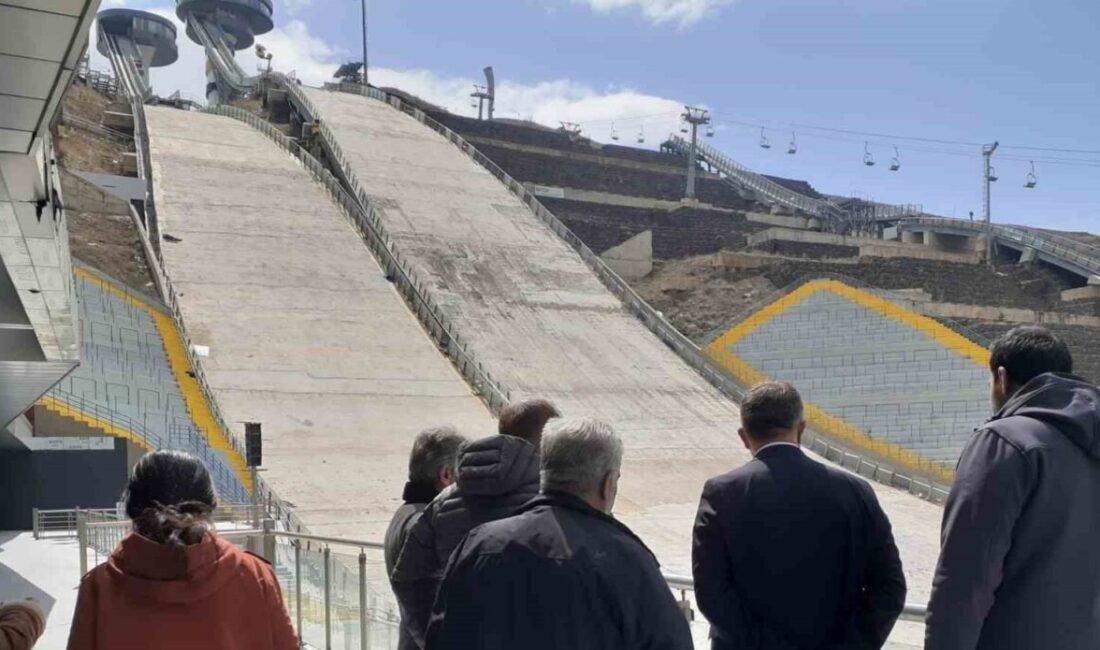 Erzurum Gençlik ve Spor İl Müdürlüğü, bakanlığın destekleriyle Atlama Kuleleri