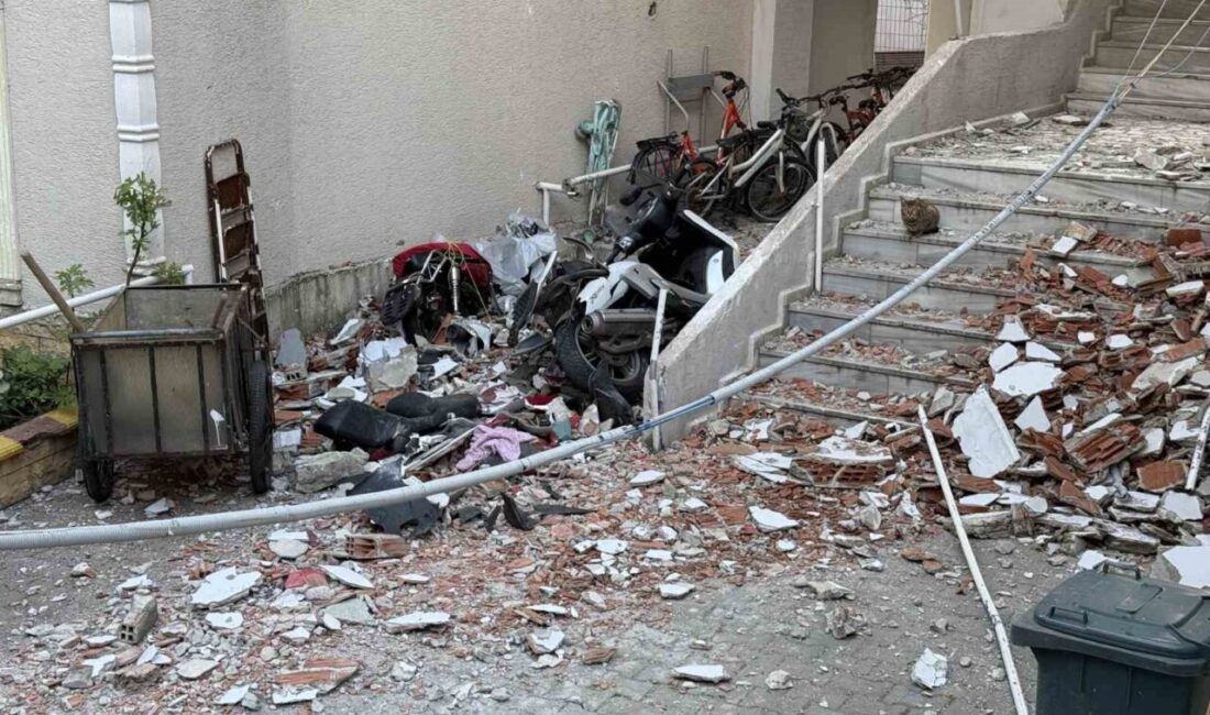 Silivri açıklarında meydana gelen 6,2 büyüklüğündeki depremin ardından Büyükçekmece Kumburgaz’da