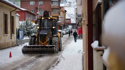 Meteoroloji 12. Bölge Müdürlüğü Bayburt ve çevre iller için kar