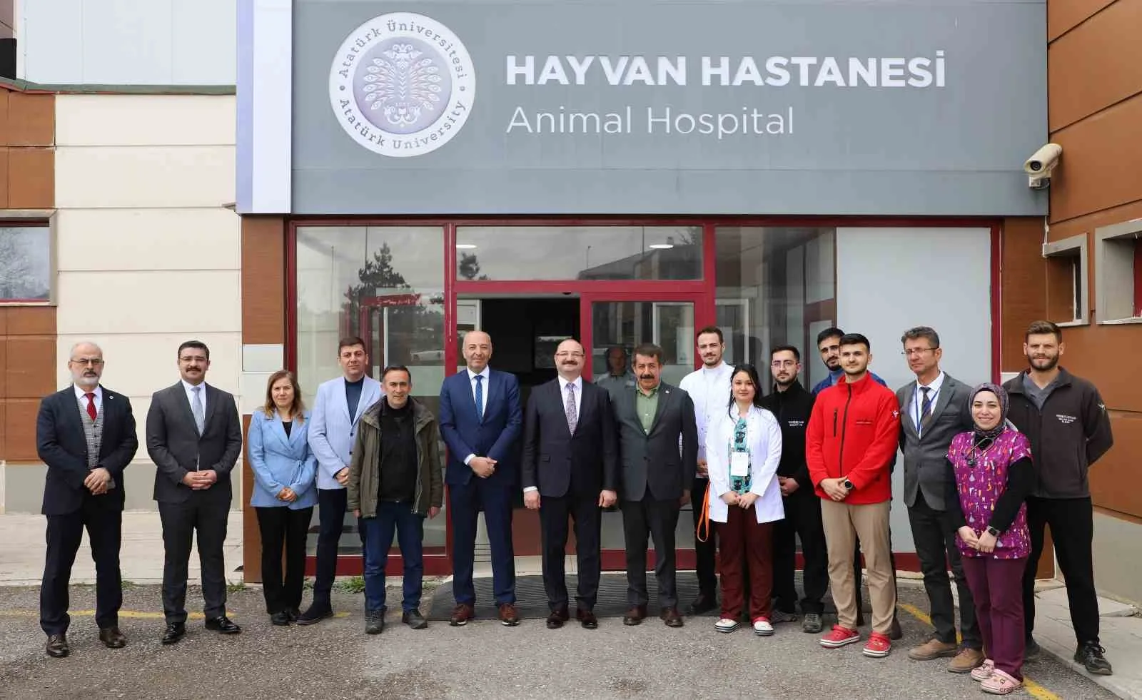 Erzurum Milletvekili Abdurrahim Fırat, Atatürk Üniversitesi Rektörü Prof. Dr. Ahmet