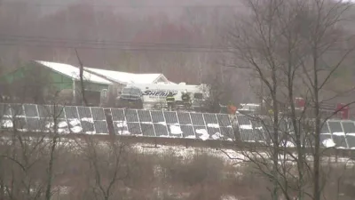 New York eyaletinde Columbia County Havaalanı’na gitmekte olan özel uçak,