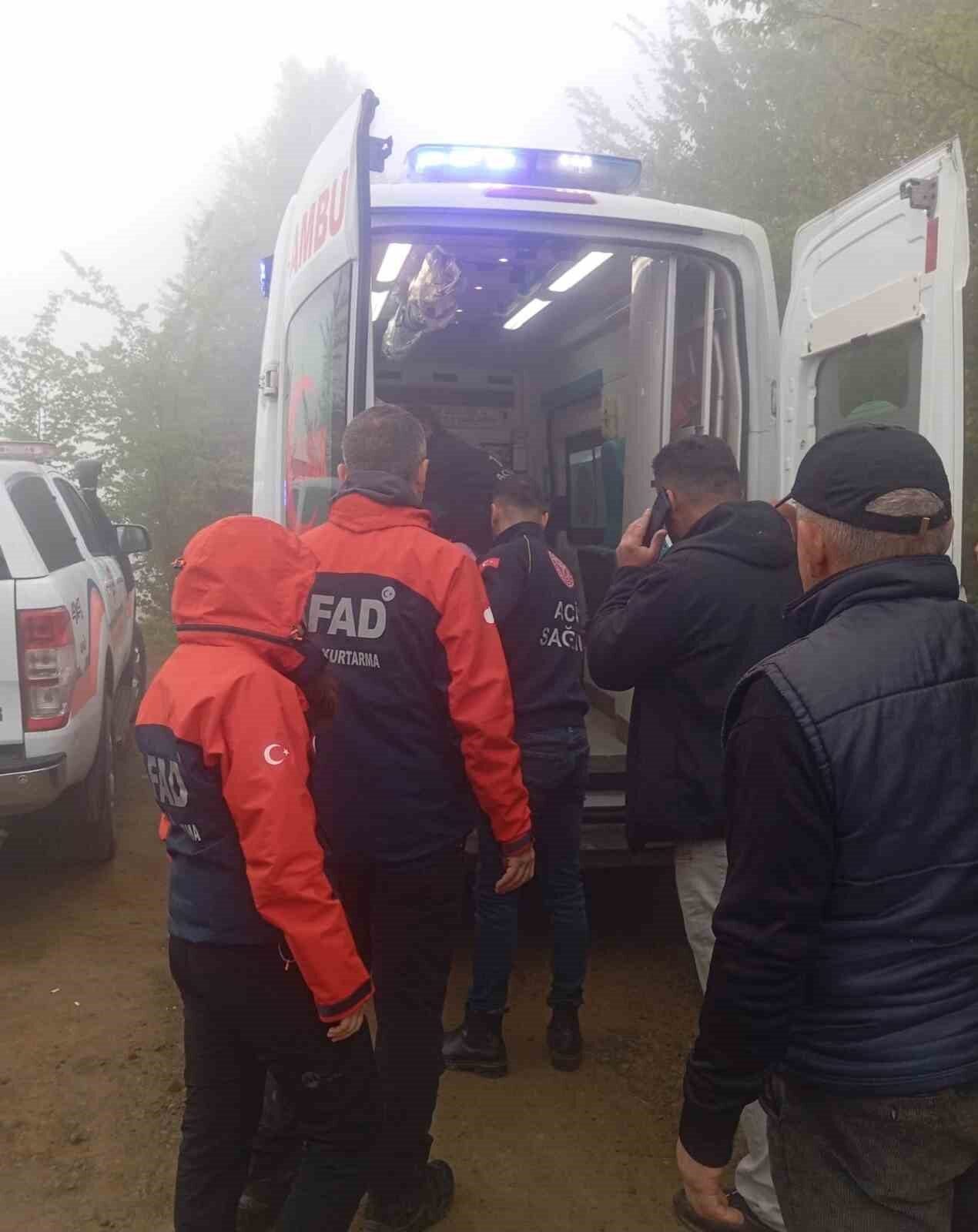 Ordu’da Alzheimer hastası bir kişi, ekiplerin yaptıkları çalışmaların ardından yaklaşık