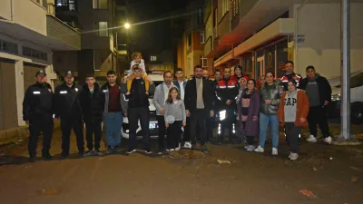 Ünye'de polis ekiplerini kavga ihbarıyla şaşırtan mahalle sakinleri, Türk Polis