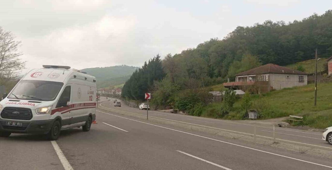 Zonguldak’ta sürücünün direksiyon hakimiyetini kaybettiği araç tarlaya uçtu. Kazada dede
