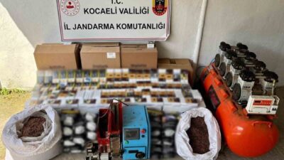 Kocaeli’de 3 ilçede yapılan çalışmalarda piyasa değeri yaklaşık 800 bin