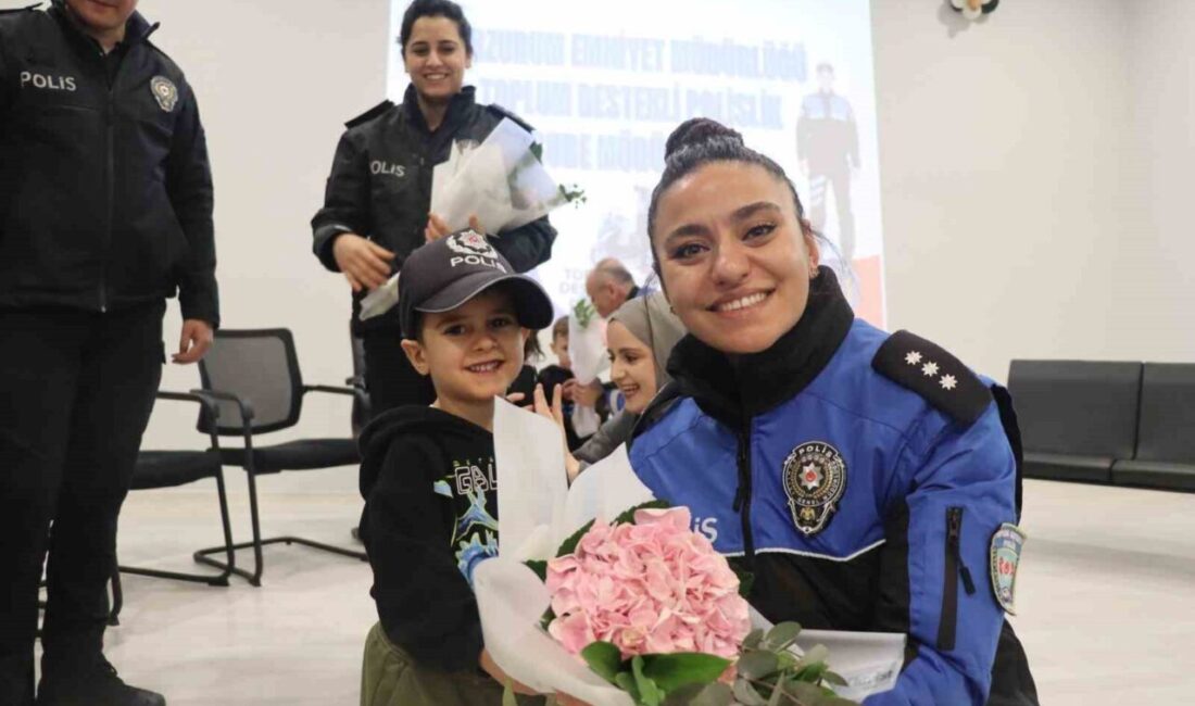 Erzurum Emniyet Müdürlüğü’ne bağlı Toplum Destekli Polislik Şubesi ekipleri, anaokulu