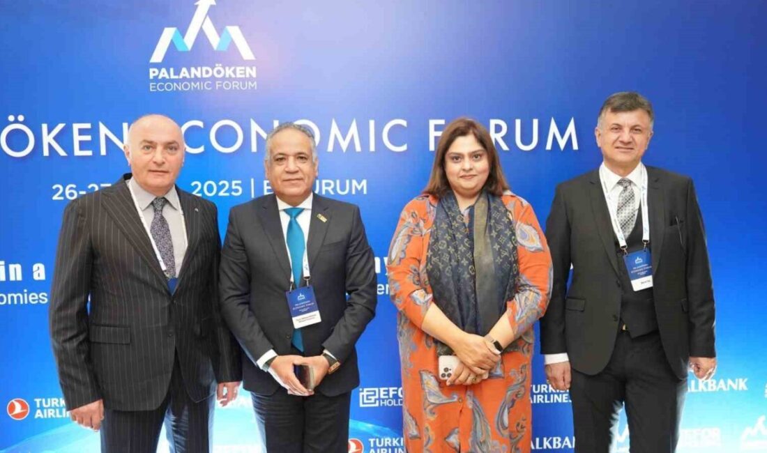 Palandöken Ekonomik Forumu (PEF) kapsamında Erzurum’a gelen Pakistan Ticaret ve