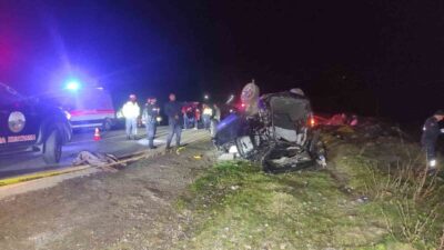 Rize’de kontrolden çıkan otomobilin takla attığı kazada 3 kişi hayatını