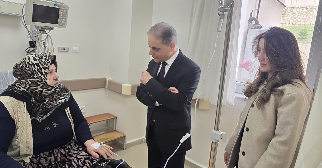 Erzincan İl Sağlık Müdürü Dr. Cihan Tekin, Tercan İlçe Devlet
