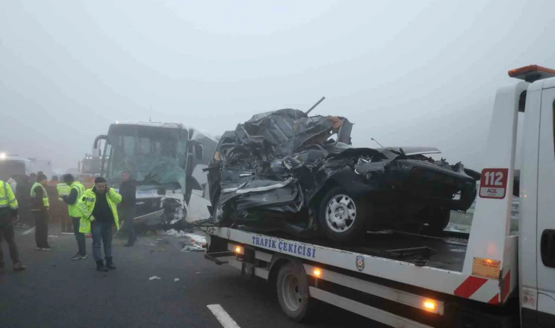 Kuzey Marmara Otoyolu Sakarya geçişinde 11 kişinin hayatını kaybettiği, 62