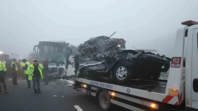 Kuzey Marmara Otoyolu Sakarya geçişinde 11 kişinin hayatını kaybettiği, 62