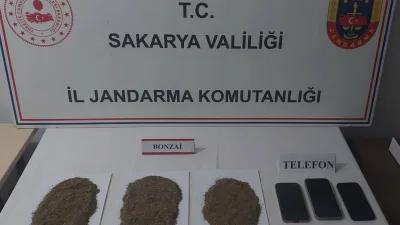 Sakarya’da jandarma ekiplerince 10 günde gerçekleştirilen 63 uyuşturucu operasyonunda 68