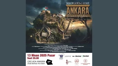 Pınar Ayhan’ın anlatımıyla sahneye taşınan “Şehirlerin Ecesi: Ankara” gösterisi, başkentin
