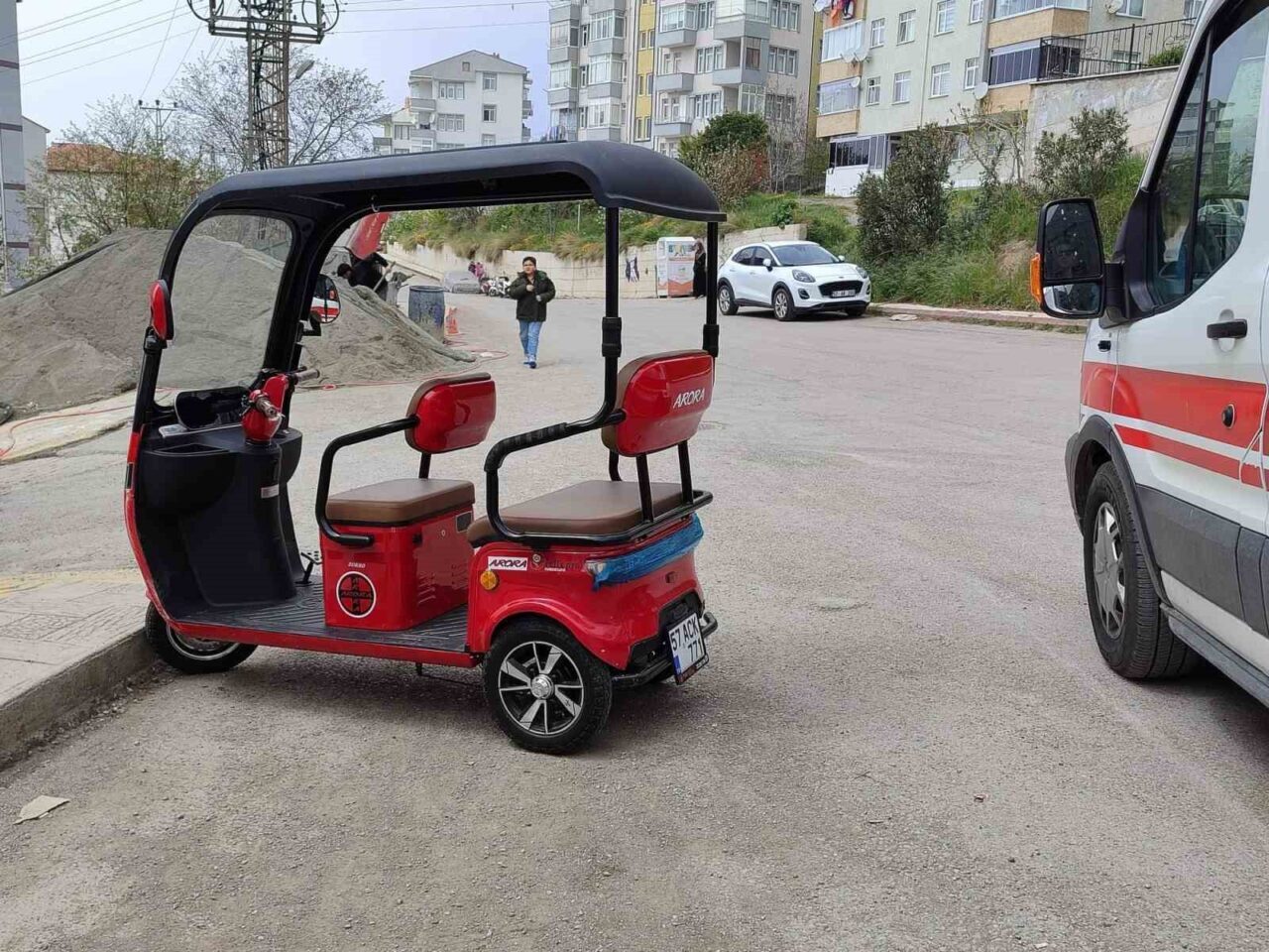 Sinop’ta meydana gelen trafik kazasında 2 kişi yaralandı. Kaza, saat