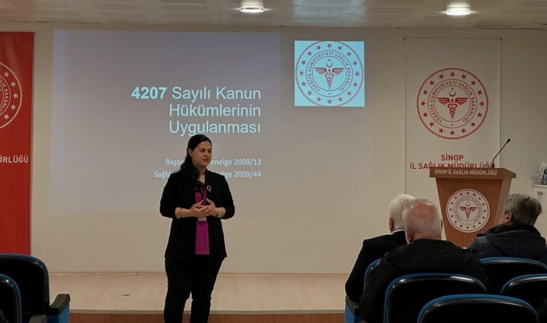 Sinop’ta İl Sağlık Müdürü Dr. Metin Arslan başkanlığında, 81 ilde