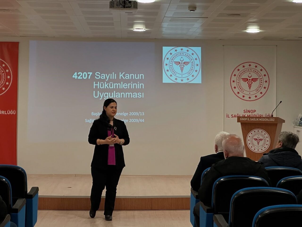 Sinop’ta İl Sağlık Müdürü Dr. Metin Arslan başkanlığında, 81 ilde