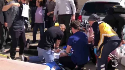 Amasya'da kalp yetmezliği nedeniyle taburcu olan Ali K., hastane çıkışında