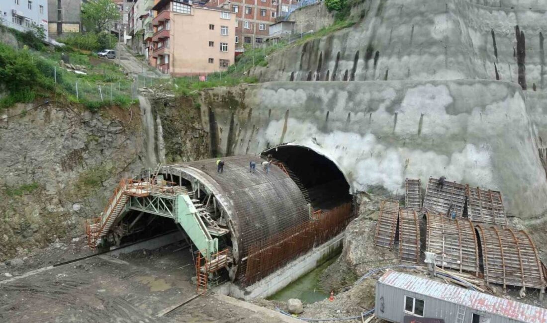 Trabzon’da tamamlandığında şehir merkezi trafiğini nefes aldıracak olan Hayali Garajı-Deliklitaş
