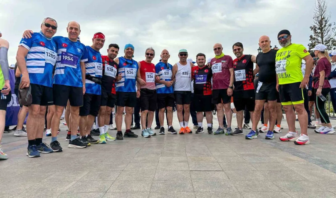 Uluslararası Taşkent Maratonu’nda “Palandöken Masterlar” koşu ekibi, Türkiye ve Erzurum’u