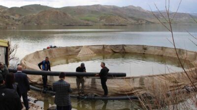 Erzincan’ın Tercan ilçesinde bulunan Tuzla çayı üzerindeki Tercan Barajı su