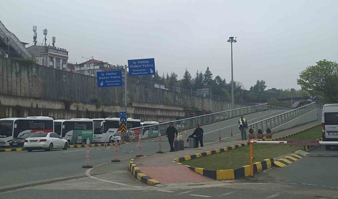 Trabzon’da sabah saatlerinden itibaren sis etkili olurken, özellikle hava ulaşımı