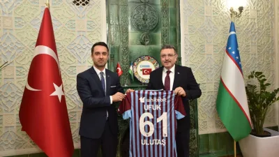 Trabzon Büyükşehir Belediye Başkanı Ahmet Metin Genç, Özbekistan’ın Buhara şehriyle