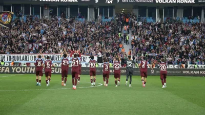 Trabzonspor, UEFA Gençlik Ligi Çeyrek Final mücadelesinde Inter'i 1-0 yenerek