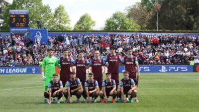 Trabzonspor’un genç yıldızları, finale yükseldiği UEFA Gençlik Ligi’nde Barcelona’ya karşı