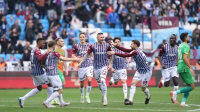 Trendyol Süper Lig’in 33. haftasında Trabzonspor ile Alanyaspor karşılaşıyor. Müsabakanın