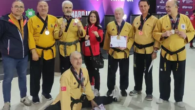 Erzurumlu Kemal Yıldıran ile Ömer Budancamanak Estonya’da Avrupa Pomsae Şampiyonasında