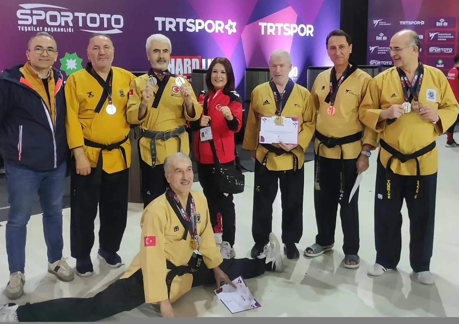 Erzurumlu Kemal Yıldıran ile Ömer Budancamanak Estonya’da Avrupa Pomsae Şampiyonasında